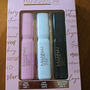 NEW Manna Kadar Beauty Mascara Lash Legend, 3 Piece Set